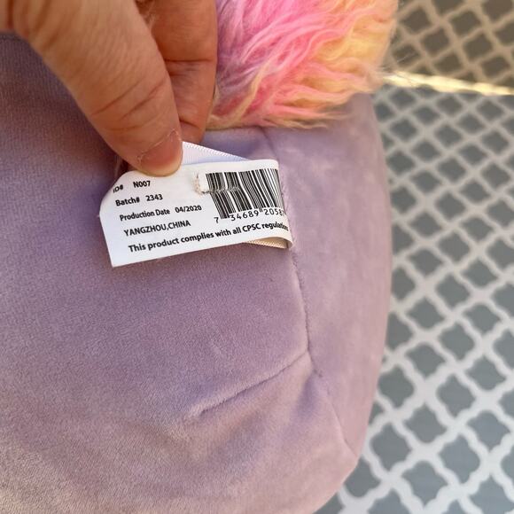 Squishmallow Rory the Unicorn 13" Plush Doll Pre-Loved - Picture 6 of 7